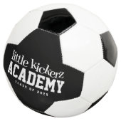 Kute Playful Child Soccer Academy Class of 20XX Voetbal (Drie kwart)