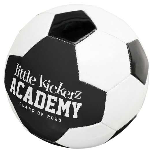 Kute Playful Child Soccer Academy Class of 20XX Voetbal (Drie kwart)