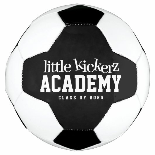 Kute Playful Child Soccer Academy Class of 20XX Voetbal (Voorkant)