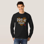 Kute pre-k Squad School Admin appreciatie terug na T-shirt (Voorkant volledig)