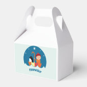 Kute Pre School K verliest en vond vriendschap Bedankdoosjes (Achterkant)