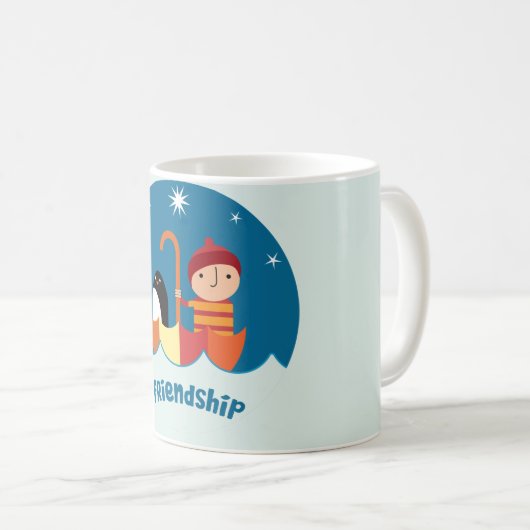 Kute Pre School K verliest en vond vriendschap Koffiemok (Voorkant rechts)