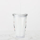 Kute Puffin Design Acryltumblers Acryl Drinkbeker (Rechts)