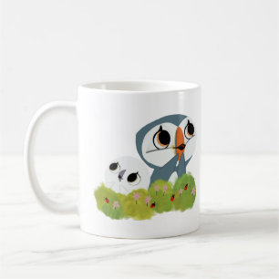 Kute puffin rock kinder design koffiemok