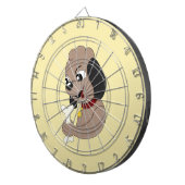 Kute puppy cartoon dart board dartbord (Voorkant Rechts)