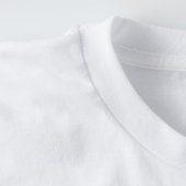 Kute puppy dat ik eerder zou aftappen t-shirt (Detail - Nek (wit))