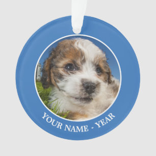 Kute puppy dog (Shitzu) Ornament