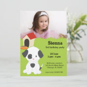 Kute puppy kaart (Staand voorkant)