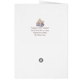 Kute puppy shar pei dog en teddy grappig 90th (Achterkant)