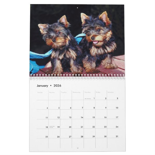 Kute pups 2012 kalender (Jan 2026)