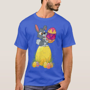 Kute Rabbit Bunny Lover Paasdag Paaseieren Hap T-shirt