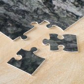 Kute Raccoon volledig lichaam in eiken boom Legpuzzel (Zijkant)