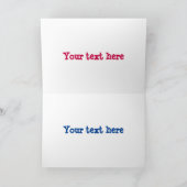 Kute radishes die trio-cartoon-groenten zingen kaart (Binnen)