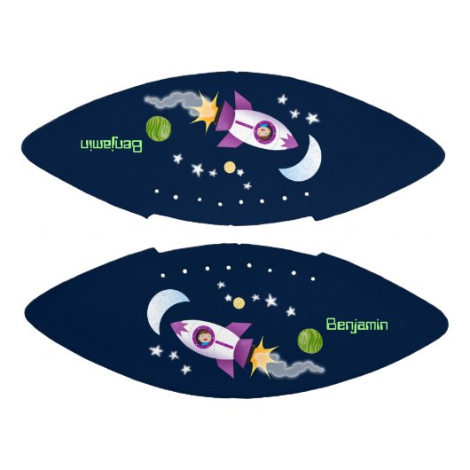 Kute raketten in de illustratie van de cartoon in  american football (Panelen)