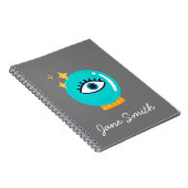 Kute rare derde oogkristalbol notitieboek (Rechterzijde)