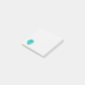 Kute rare derde oogkristalbol post-it® notes (Schuin)
