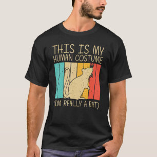 Kute rat voor mannen, muis, Rat Pet Ro T-shirt