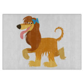 Kute Ready Cartoon Afghan Hound Cutting Board Snijplank (Voorkant)