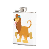 Kute Ready Cartoon Afghan Hound Hip Flask Heupfles (Links)