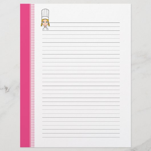 Kute Recippagina's voor keukenMultomappen (Voorkant)