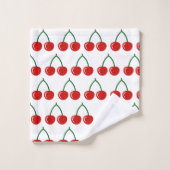 Kute red cherry Patrium Wortel Bad Handdoek (Wasdoekje)