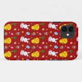 Kute red chick bunny eicel Case-Mate iPhone case (Achterkant (horizontaal))