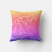 Kute  regenboogflessen botanisch kussen (Achterkant)