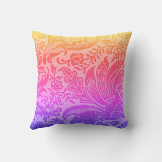 Kute  regenboogflessen botanisch kussen (Achterkant)