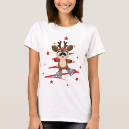 Kute Reindekerst T-shirt