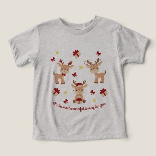 Kute rendierkerstFeestdagen Modern (Design voorkant)