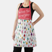 Kute Retro kerstbomen Schort (Insitu)