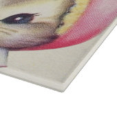 Kute retro paasbunnies snijplank (Hoek)