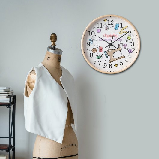 Kute Retro Seing Room Custom Wood Wall