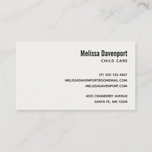 Kute roze Baby Elephant and Roos Border Visitekaartje (Achterkant)