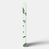 Kute roze blauwe libellen Groene leest Zuster Case-Mate iPhone Case (Achterkant / Links)