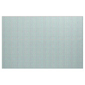 Kute roze & Blue Small Floral Mint Design Stof (Yard (91,4 cm))