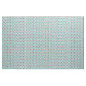 Kute roze & Blue Small Floral Mint Design Stof (Fat Quarter)