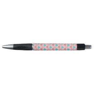 Kute roze en blauwe Tortelduifjes Pen