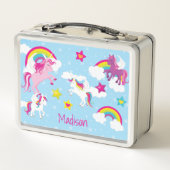 Kute roze en Paarse eenden en regenbogen (Achterkant)