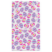 Kute roze en Paarse paaseieren Klein Cadeauzakje (Achterkant)