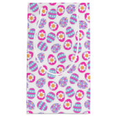 Kute roze en Paarse paaseieren Klein Cadeauzakje (Voorkant)