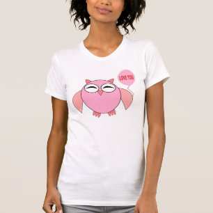 Kute roze liefde je bekent T Shirt