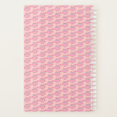 Kute roze liefde voor je aangepaste planner (Achterkant)
