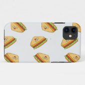 Kute sandwiches voedselpatroon Case-Mate iPhone case (Achterkant (horizontaal))