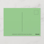 KUTE SANTA FROGS KISSING ONDER DRAGONFLY MISTLETOE BRIEFKAART (Achterkant)