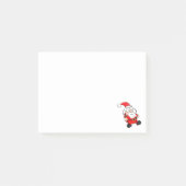 Kute Santa Post-it® notes 4 x 3 (Voorkant)