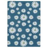 Kute schattige driekleurige lentedruispatronen klembord (Achterkant)