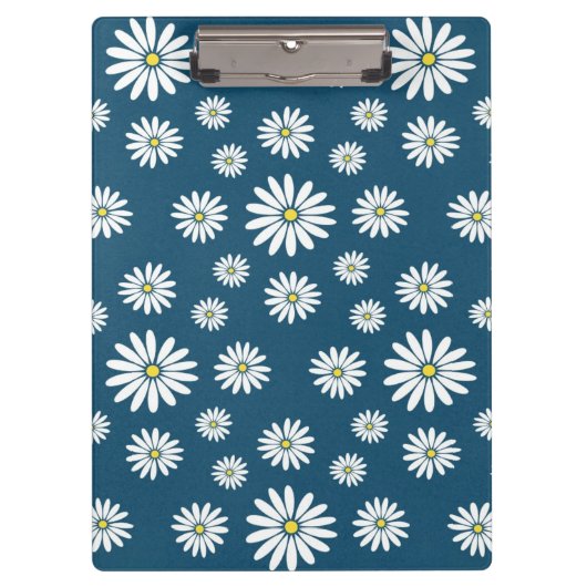 Kute schattige driekleurige lentedruispatronen klembord (Voorkant)