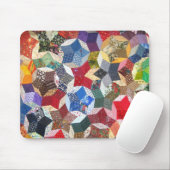 Kute schattige, niet-, gepatenteerde quilt sterren muismat (Met muis)