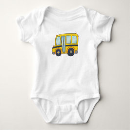Kute  School Bus Romper